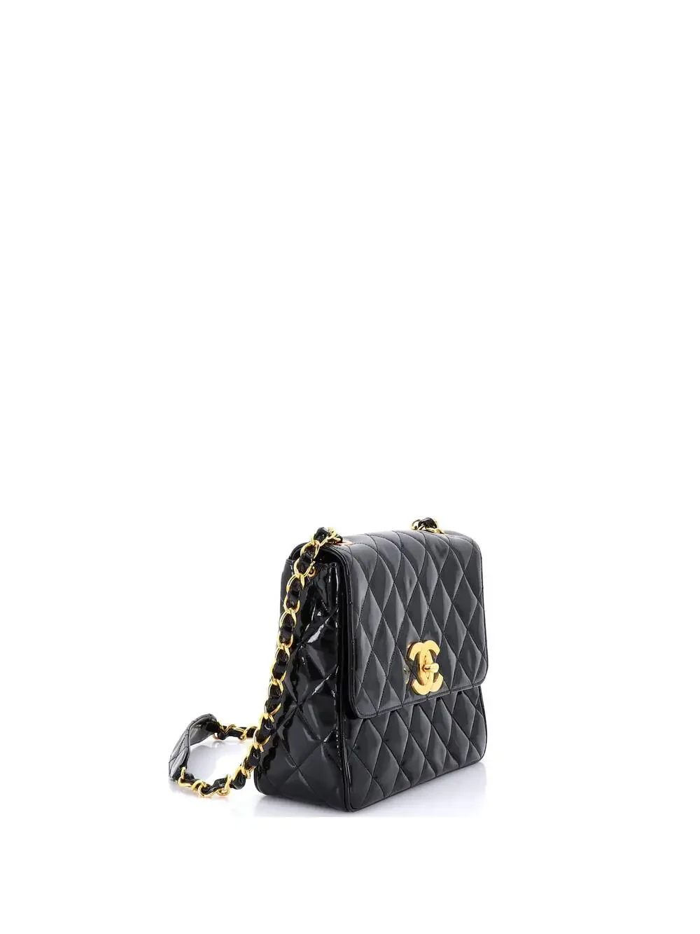 Chanel Vintage Square Cc Flap Bag #259181C29B
